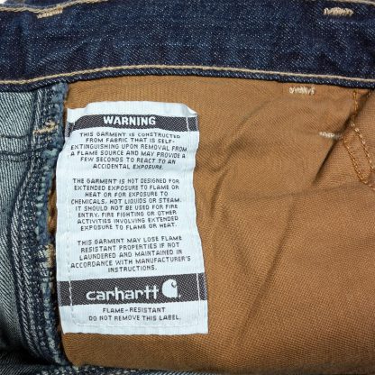 Джинсы Carhartt Flame-resistant Rugged Flex Jeans Deep Indigo Wash