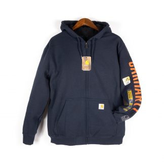 Куртка Carhartt Rain Defender Fleece Lined Graphic New Navy